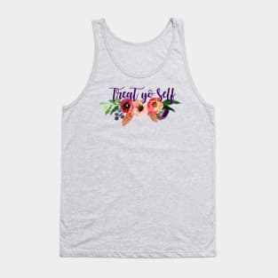 Floral Treat Yo Self Tank Top